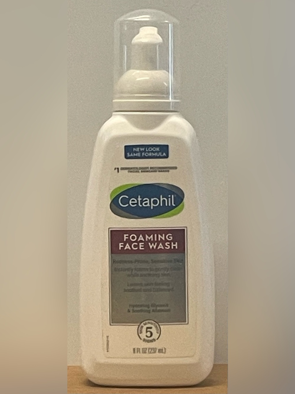 Cetaphil Foaming Face Wash for Redness Prone, Sensitive Skin- 8 fl oz